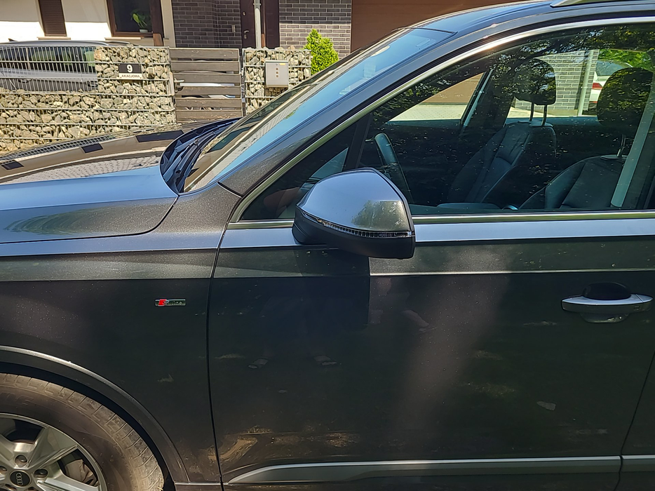 Zdjęcie słupka A lewego