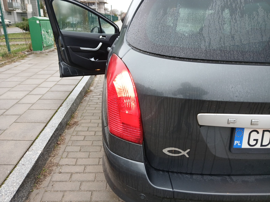 Zdjęcie oświetlenia tylnego lewego