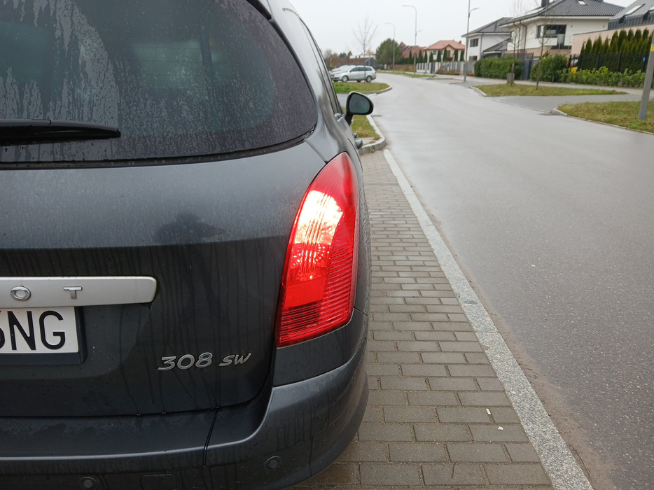 Zdjęcie oświetlenia tylnego prawego