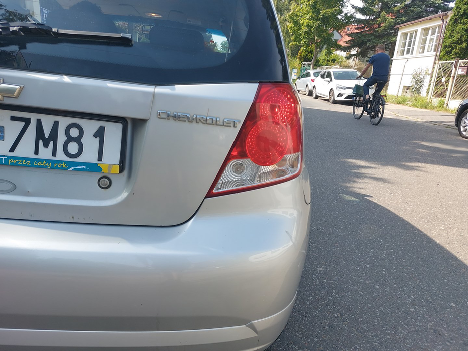 Zdjęcie oświetlenia tylnego prawego