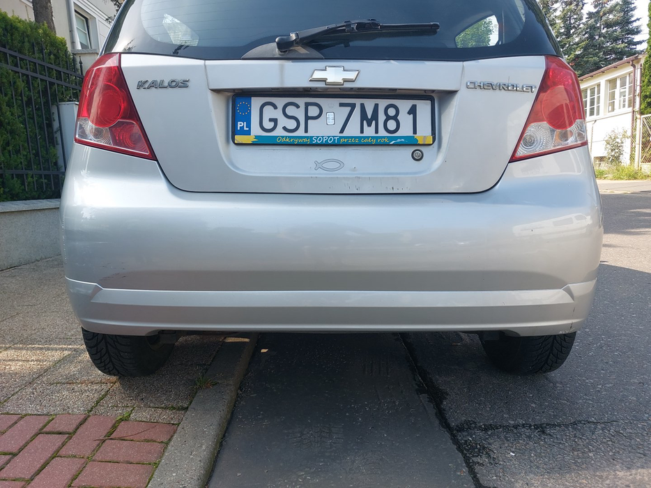Zdjęcie zderzaka tylnego