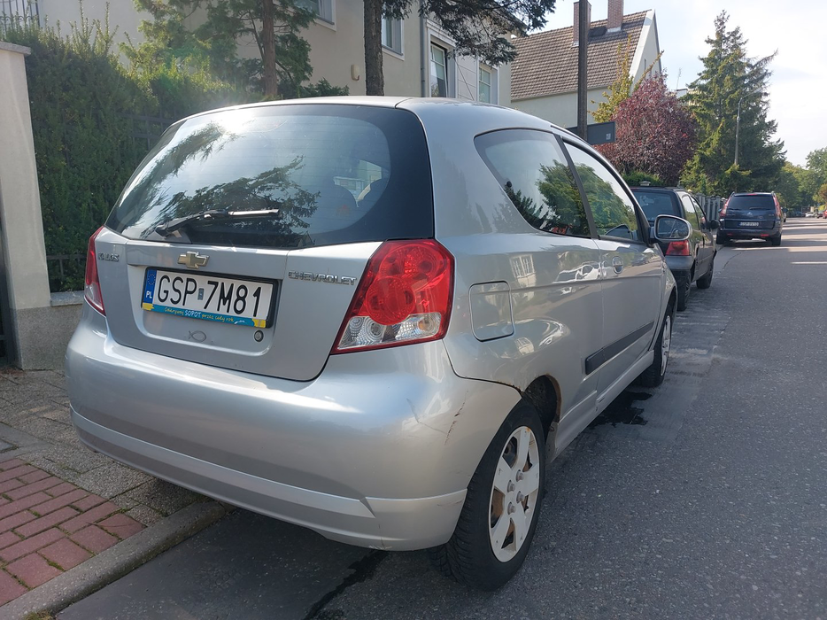 Zdjęcie po ukosie, prawy tył