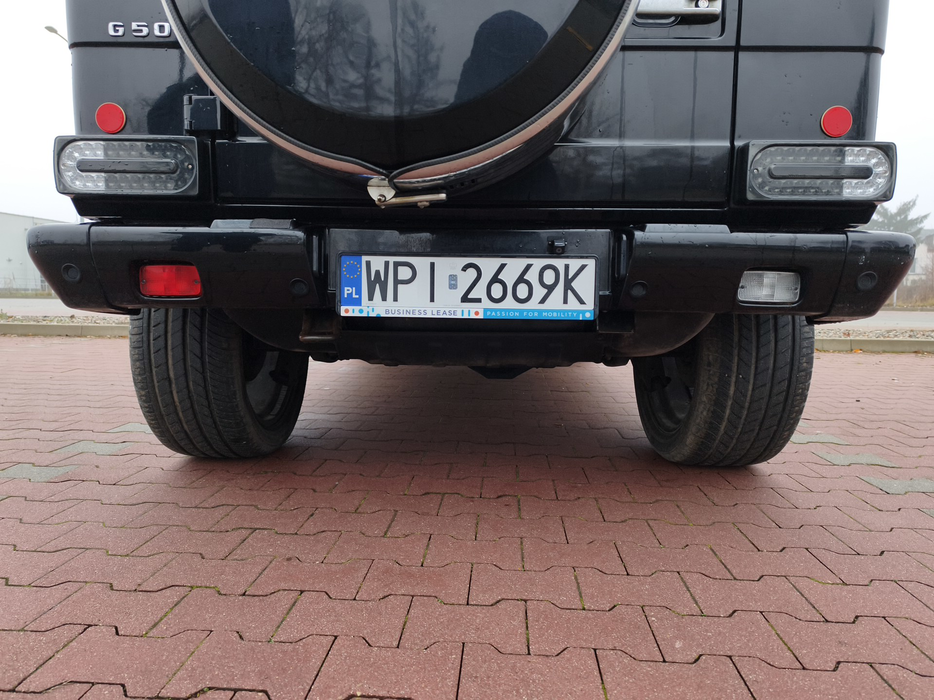 Zdjęcie zderzaka tylnego