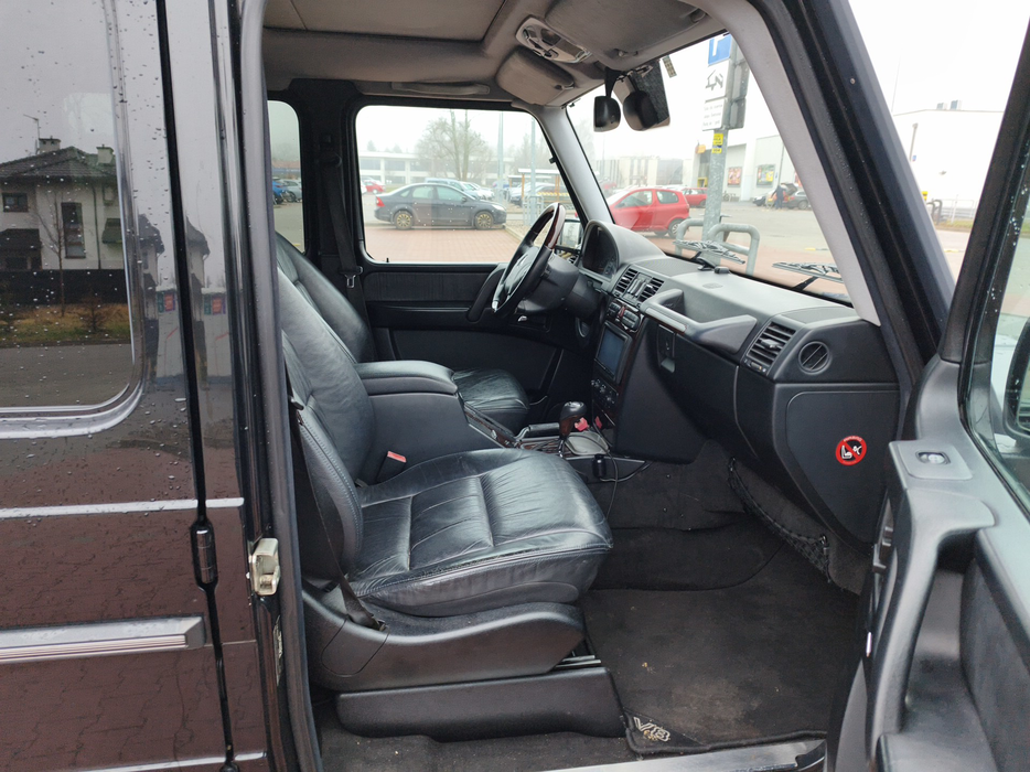 Zdjęcie wnętrza od pasażera, przód