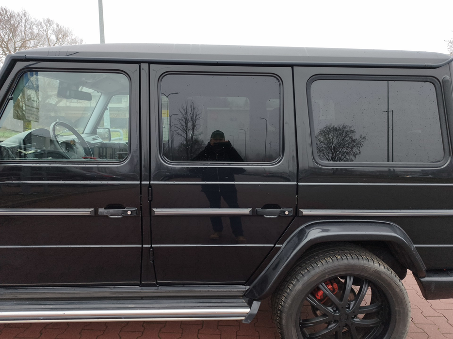 Zdjęcie drzwi tylne lewe wraz z szybą