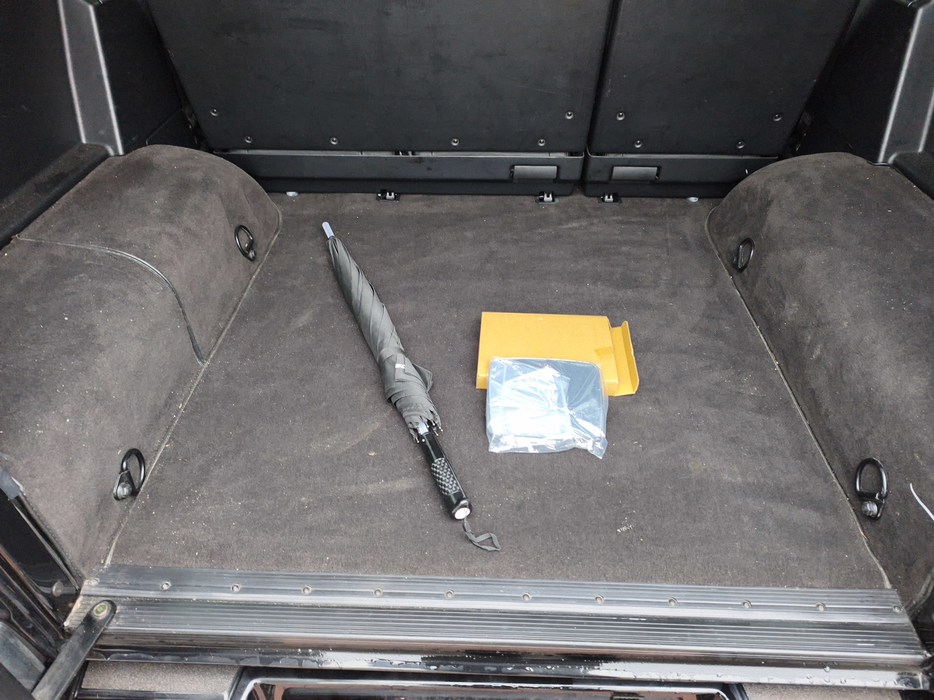 Zdjęcie przestrzeni bagażowej