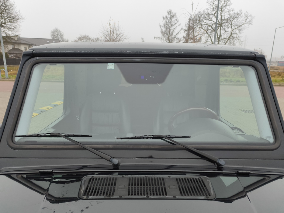 Zdjęcie szyby czołowej - zdjęcie ogólne