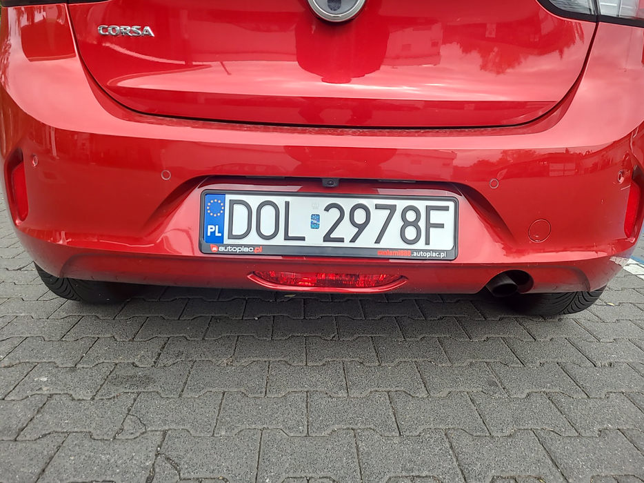 Zdjęcie zderzaka tylnego