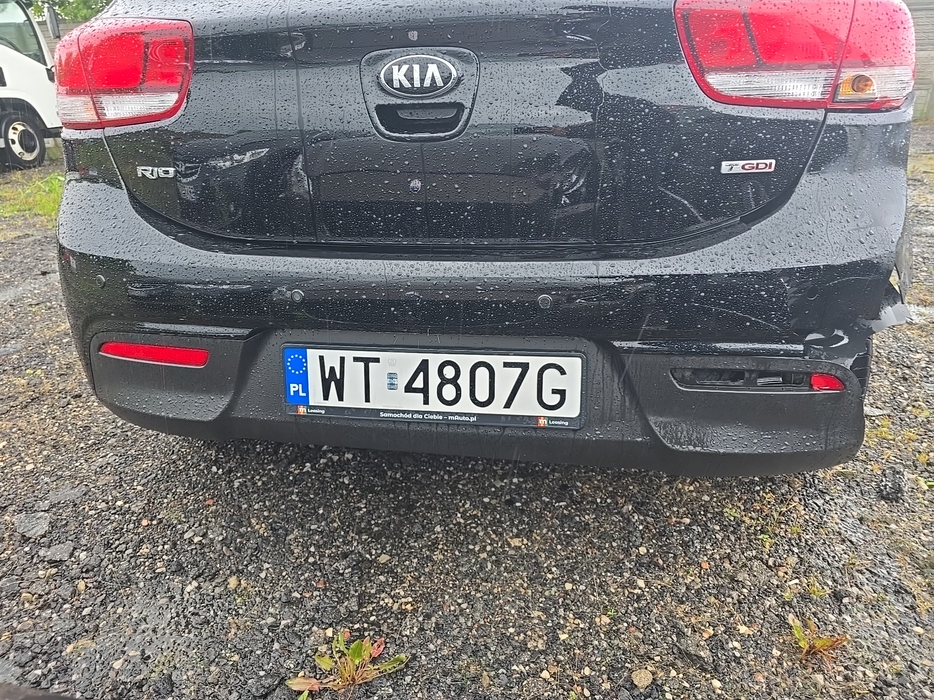 Zdjęcie zderzaka tylnego