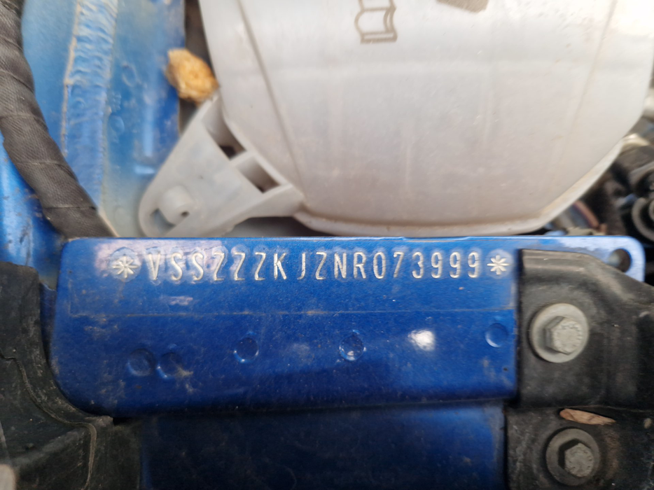 Zdjęcie numeru VIN
