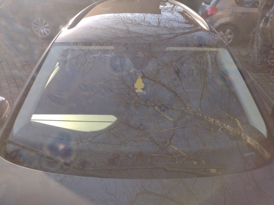 Zdjęcie szyby czołowej - zdjęcie ogólne