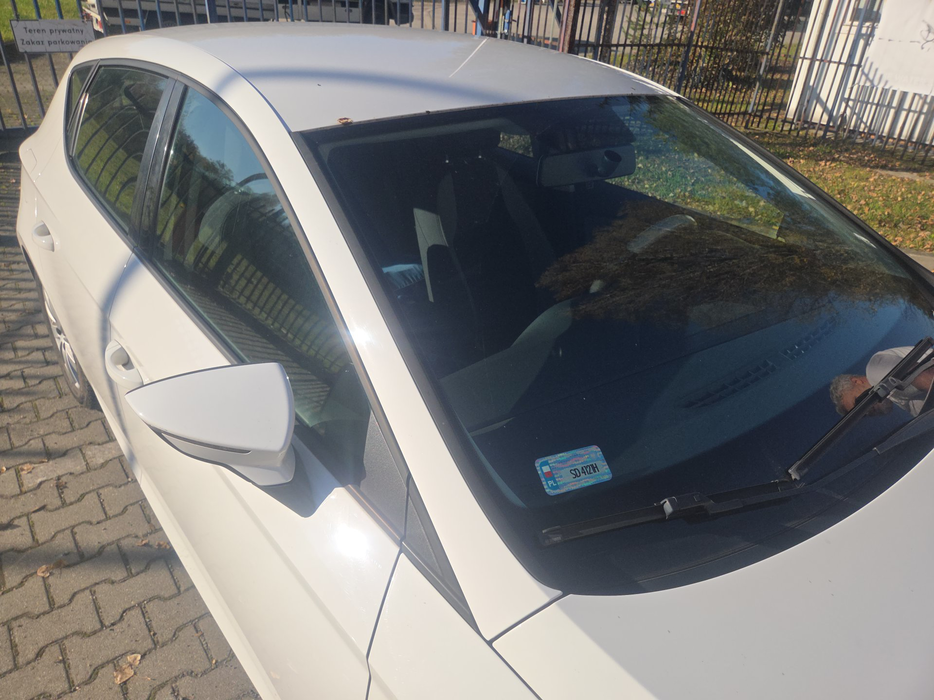 Zdjęcie słupka A prawego