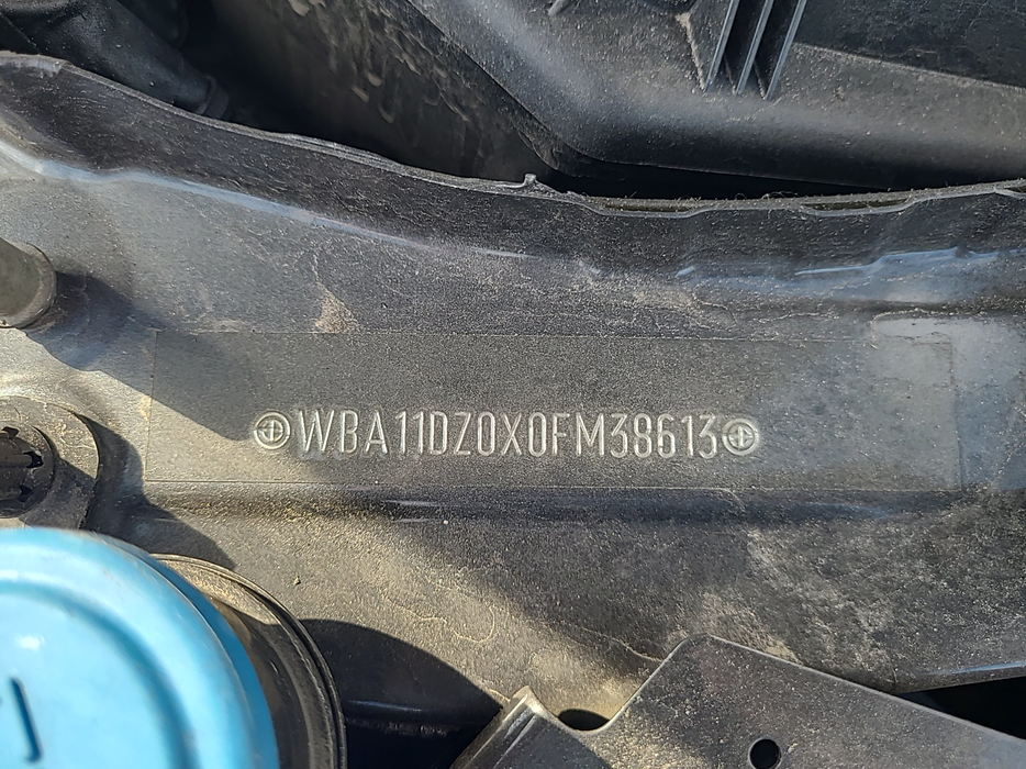 Zdjęcie numeru VIN