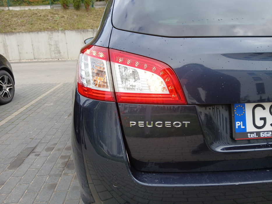 Zdjęcie oświetlenia tylnego lewego