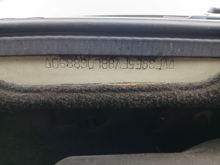 Zdjęcie numeru VIN