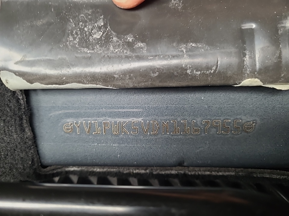 Zdjęcie numeru VIN