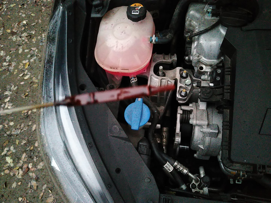 Zdjęcie bagnetu olejowego