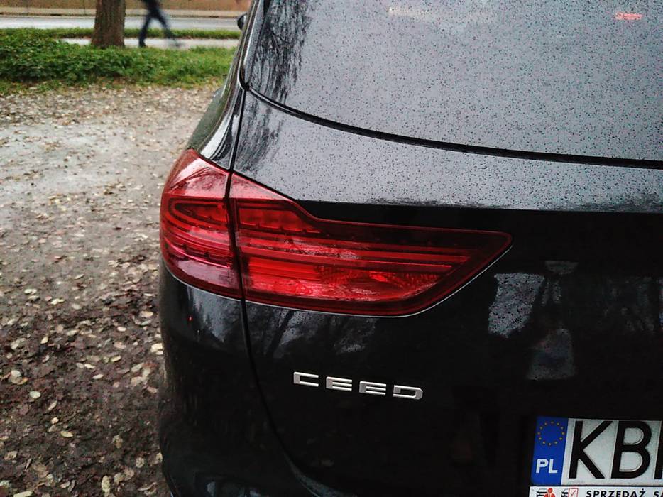 Zdjęcie oświetlenia tylnego lewego