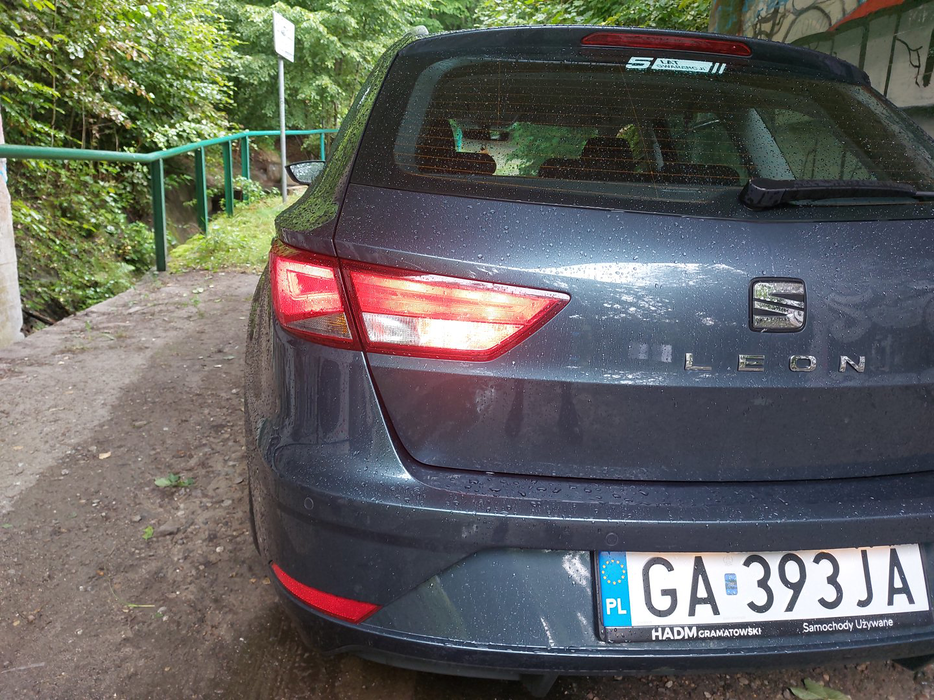 Zdjęcie oświetlenia tylnego prawego