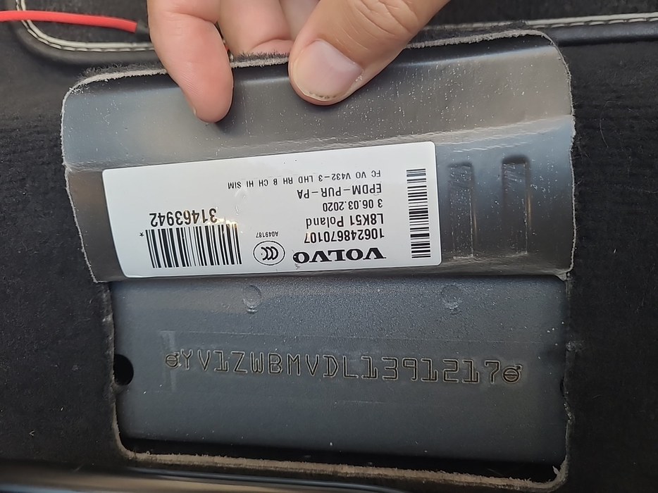 Zdjęcie numeru VIN