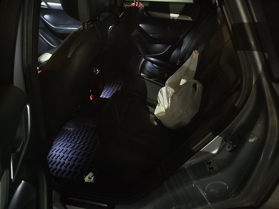 Zdjęcie kanapy tylnej z lewej strony