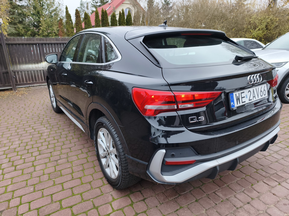 Zdjęcie po ukosie, lewy tył