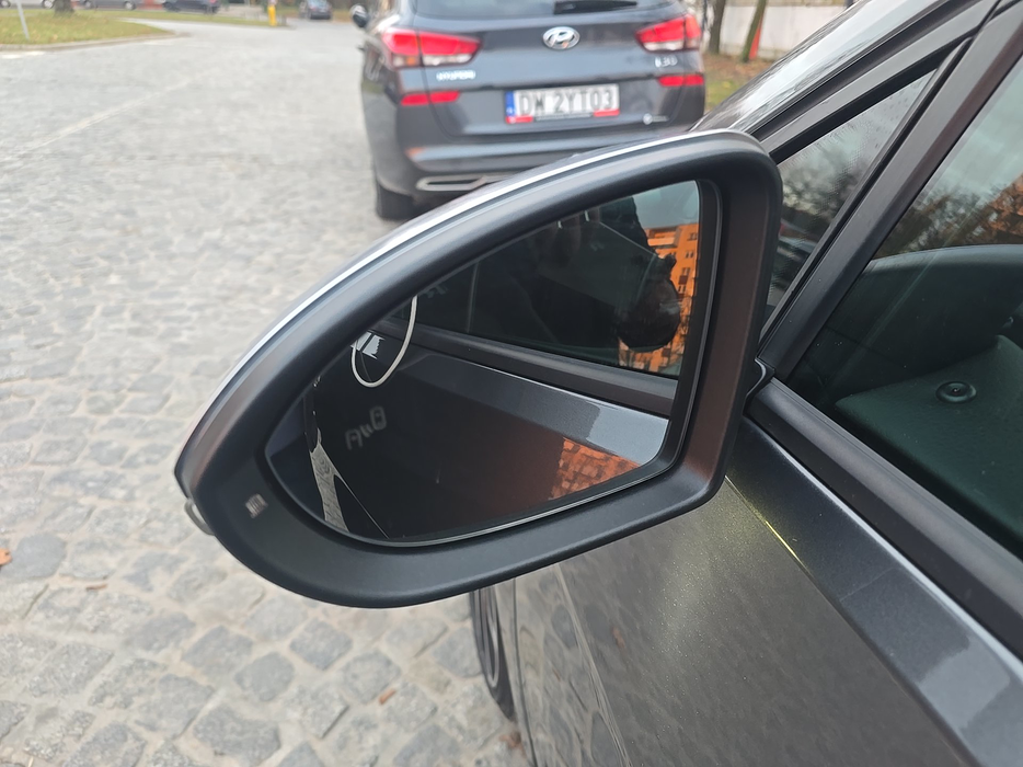 Zdjęcie zwierciadła lusterka lewego