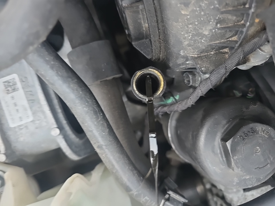 Zdjęcie bagnetu olejowego