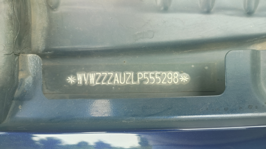 Zdjęcie numeru VIN