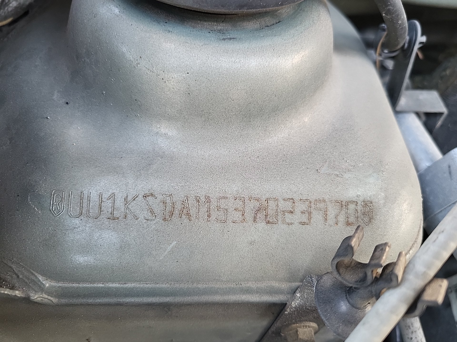 Zdjęcie numeru VIN