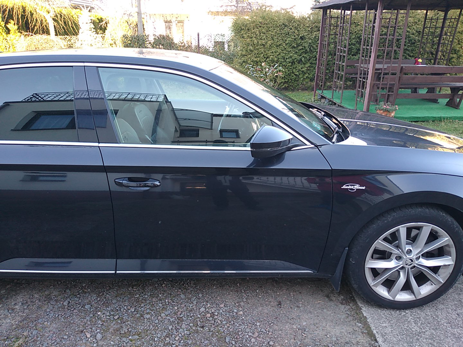 Zdjęcie drzwi przednich prawych wraz z szybą