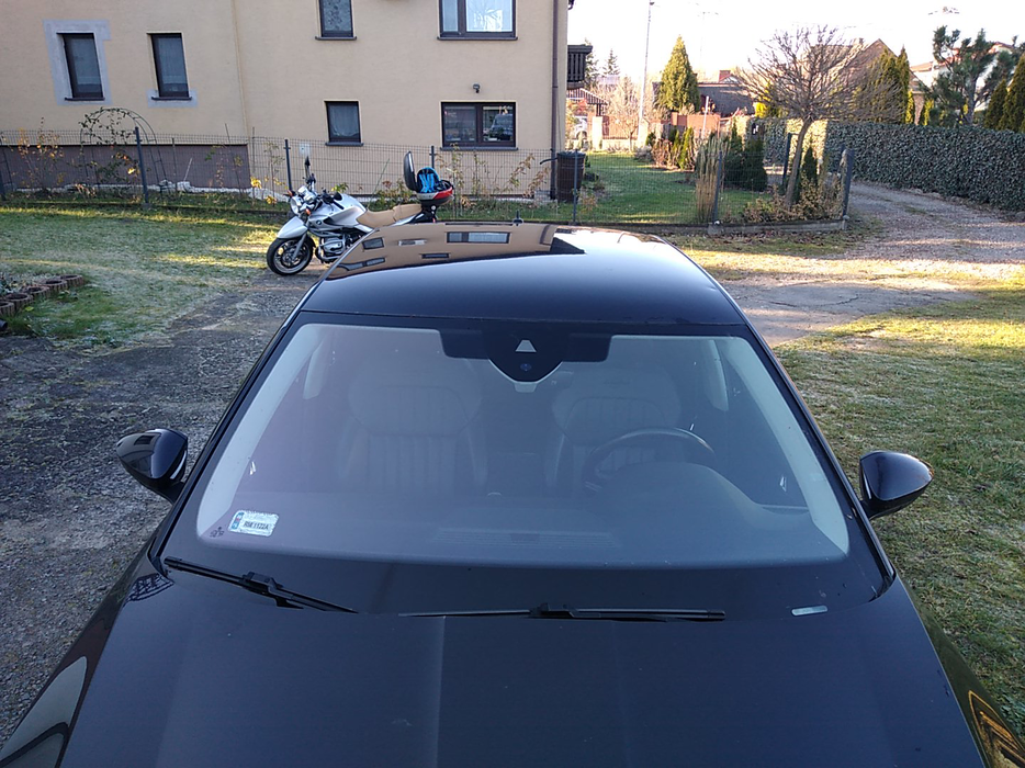 Zdjęcie szyby czołowej - zdjęcie ogólne