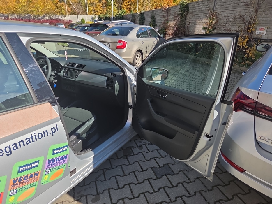 Zdjęcie wnętrza od pasażera, przód