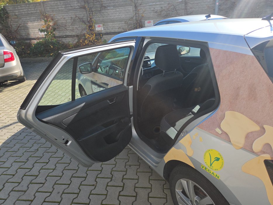 Zdjęcie wnętrza od kierowcy, tył