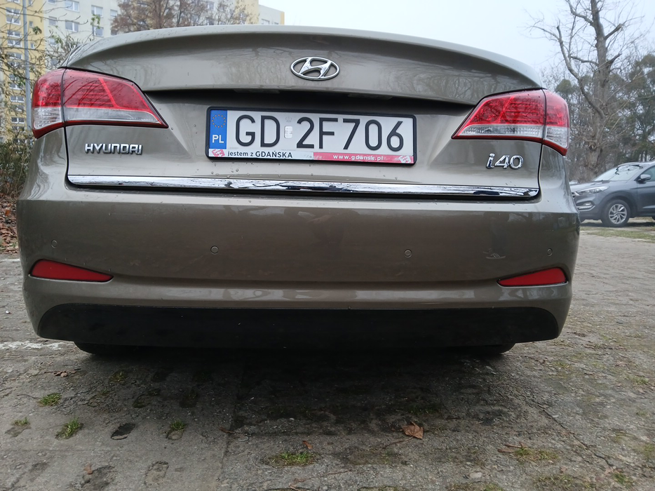 Zdjęcie zderzaka tylnego