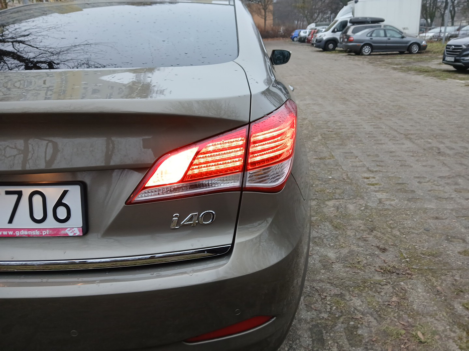 Zdjęcie oświetlenia tylnego prawego