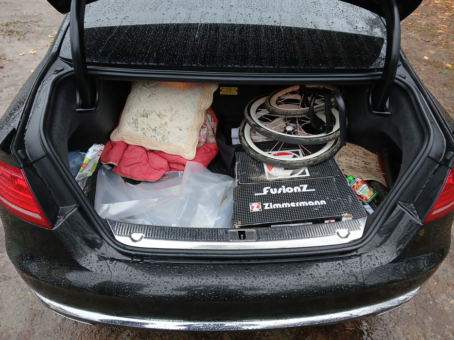 Zdjęcie przestrzeni bagażowej