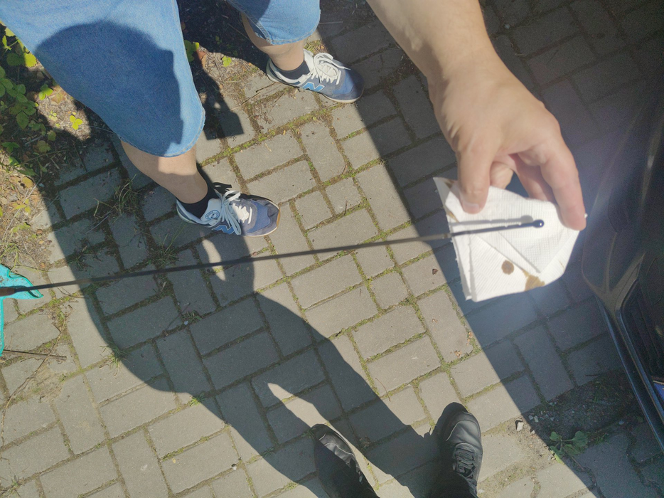 Zdjęcie bagnetu olejowego