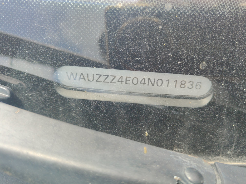 Zdjęcie numeru VIN