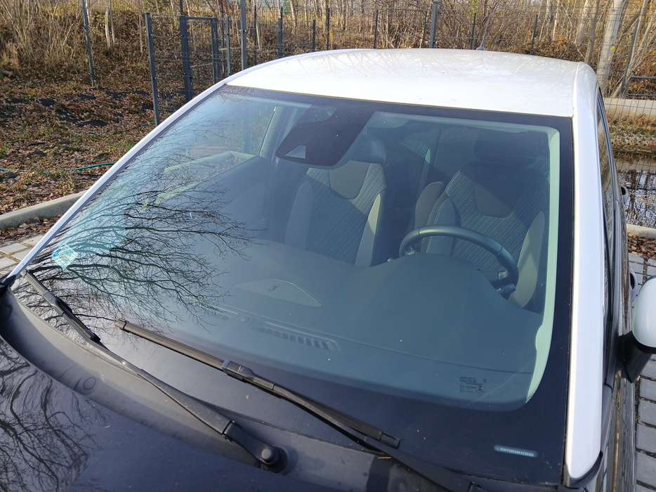 Zdjęcie szyby czołowej - zdjęcie ogólne