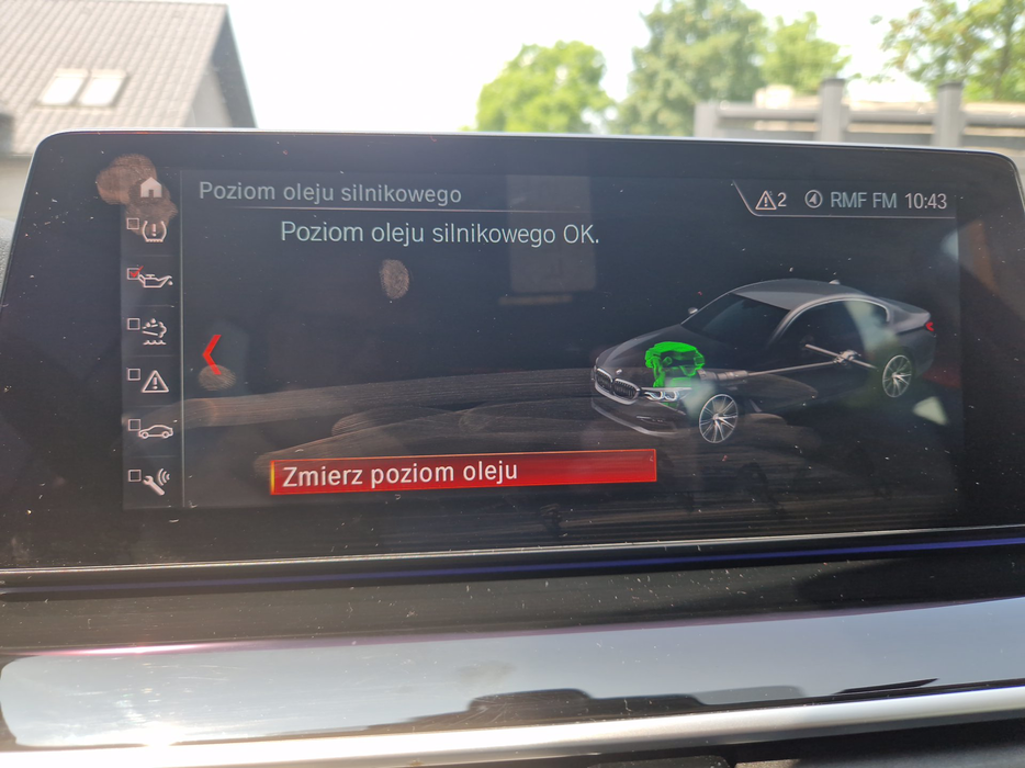 Zdjęcie bagnetu olejowego