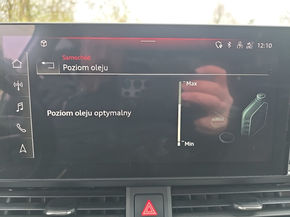 Zdjęcie bagnetu olejowego