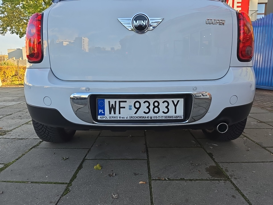Zdjęcie zderzaka tylnego