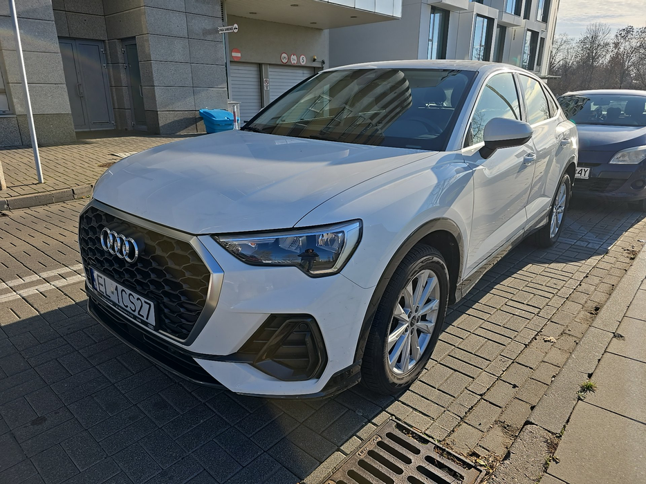 Zdjęcie po ukosie, lewy przód