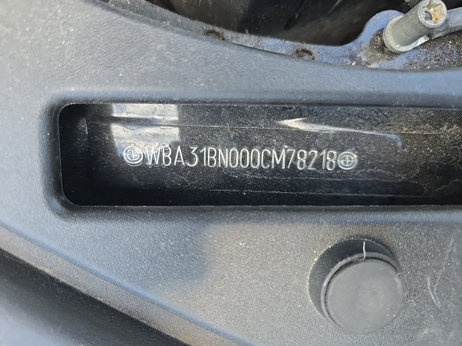 Zdjęcie numeru VIN