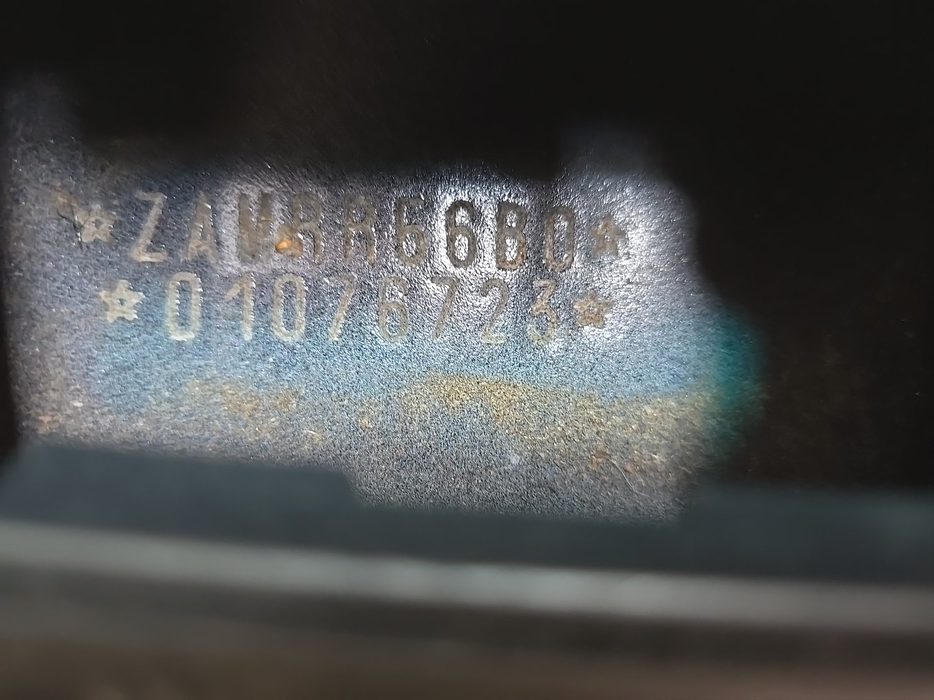 Zdjęcie numeru VIN