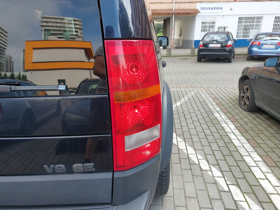 Zdjęcie oświetlenia tylnego lewego
