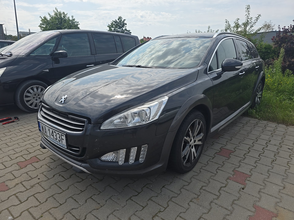 Zdjęcie po ukosie, lewy przód
