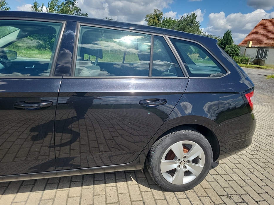 Zdjęcie drzwi tylne lewe wraz z szybą