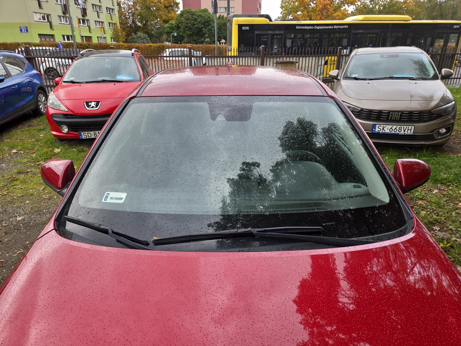 Zdjęcie szyby czołowej - zdjęcie ogólne
